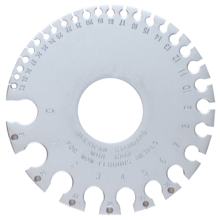 General Tools General 3.25 in. L Silver Cable Ripper & Wire Gauge 20